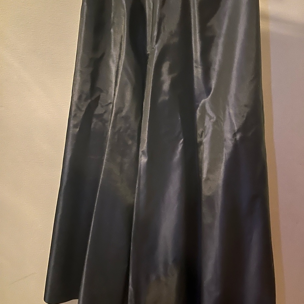 Vera Wang Dark Navy Shimmery Maxi Skirt